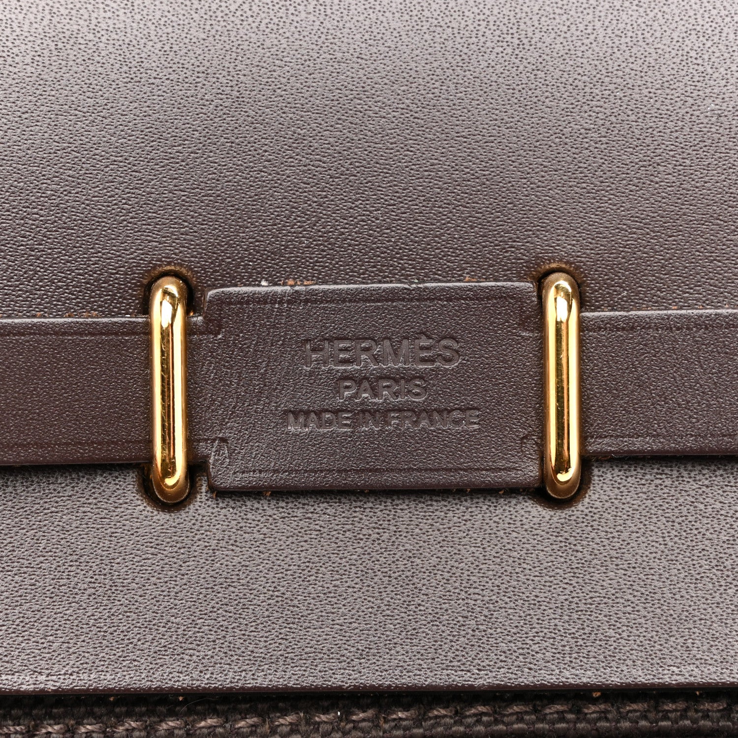 Hermes Military Toile Vache Hunter Herbag Zip Retourne 20 Ebene 6 of 11