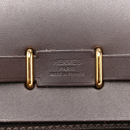 Hermes Military Toile Vache Hunter Herbag Zip Retourne 20 Ebene 6 of 11