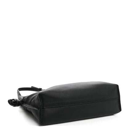 Loewe Calfskin Mini Flamenco Knot Clutch Black 4 of 9