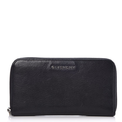 Givenchy Sugar Goatskin Pandora Zip Around Wallet Black 1 of 7