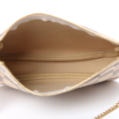 Louis Vuitton Damier Azur Mini Pochette Accessories 5 of 7