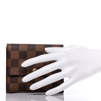 Louis Vuitton Damier Ebene Anais Wallet 2 of 8