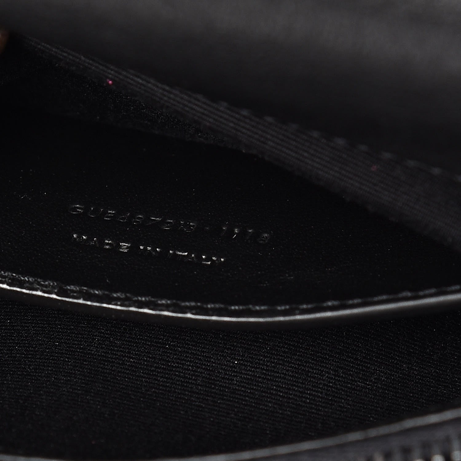 Saint Laurent Sheepskin Matelasse Chevron Monogram Medium College Bag Black 8 of 10