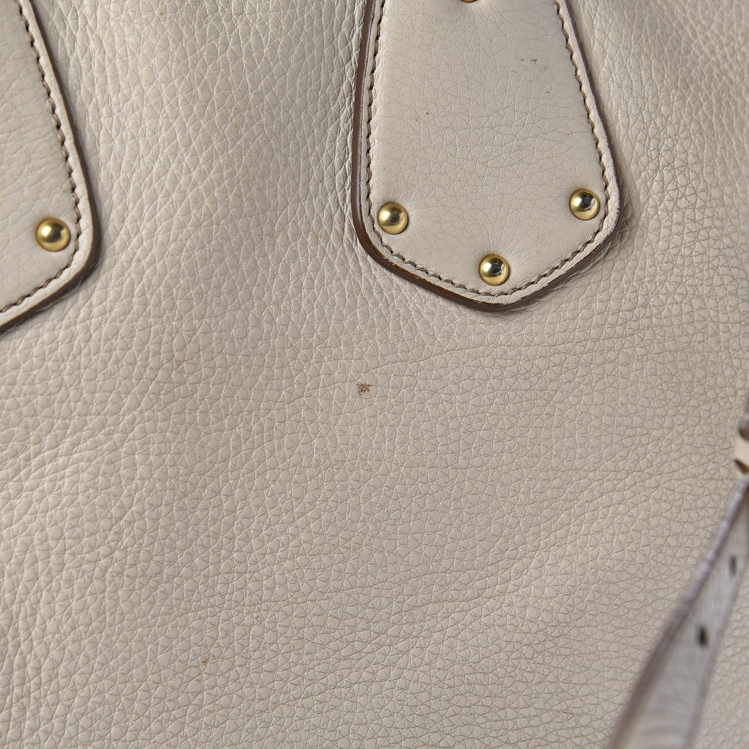 Prada Vitello Daino Shoulder Bag Talco 14 of 16