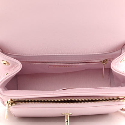 Chanel Caviar Quilted Medium Business Affinity Flap Light Pink 5 of 10