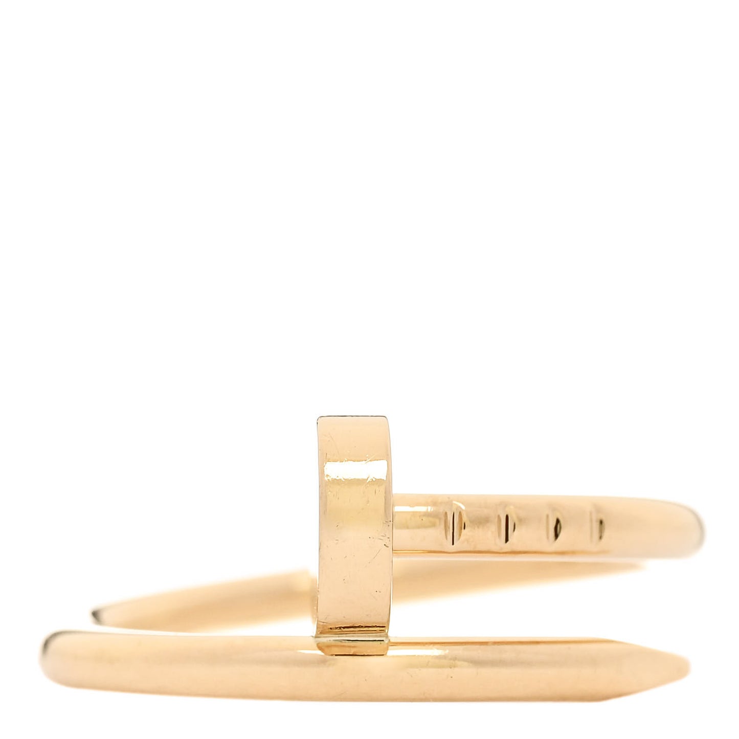 18K Yellow Gold Small Juste Un Clou Ring 46 3.75