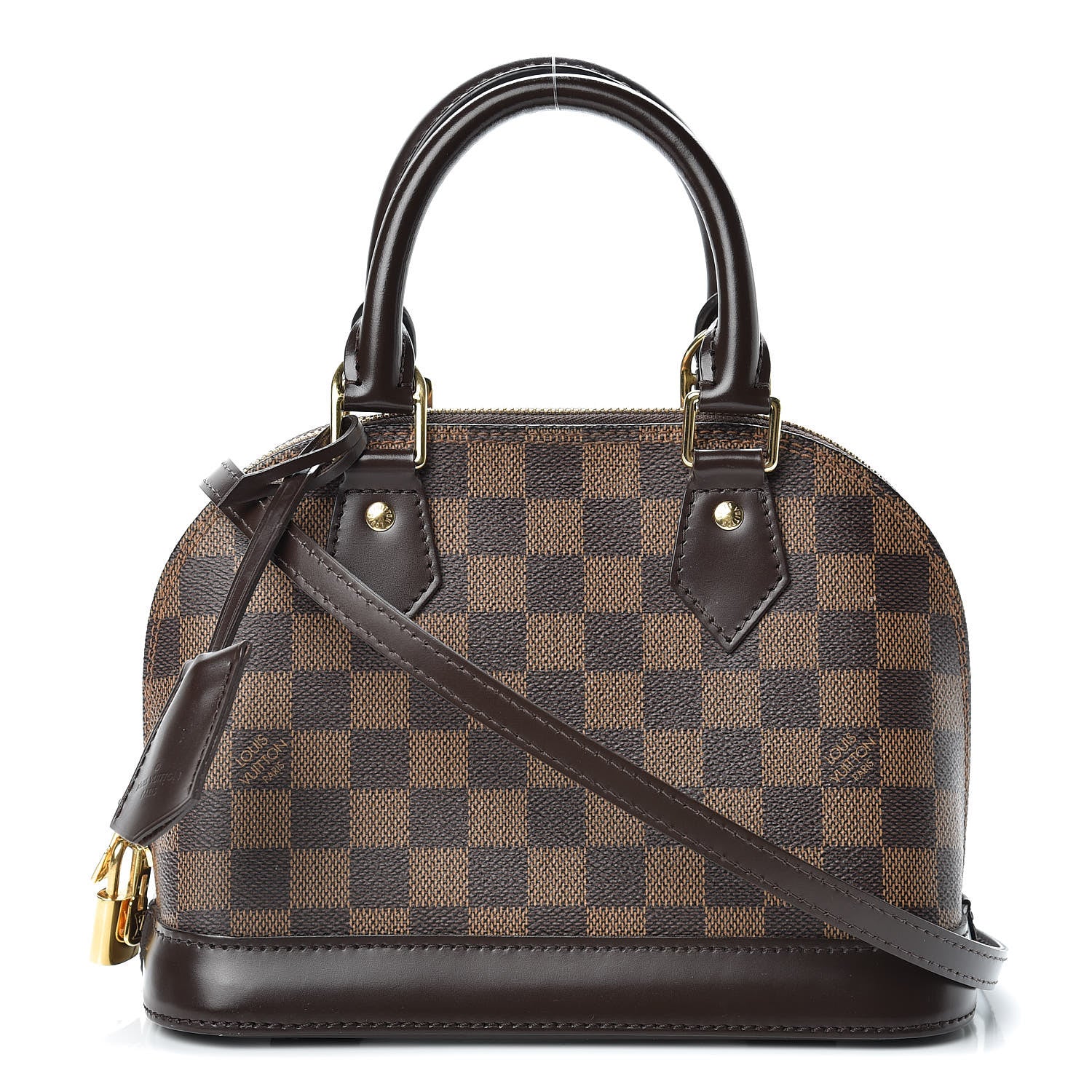 Louis Vuitton Damier Ebene Alma BB 1 of 12