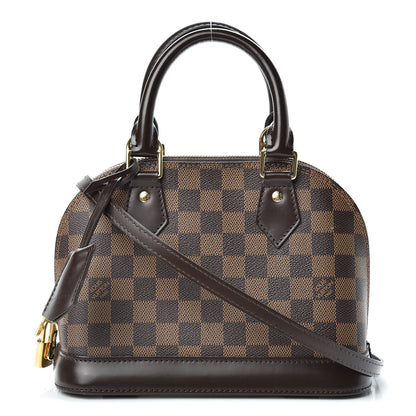 Louis Vuitton Damier Ebene Alma BB 1 of 12