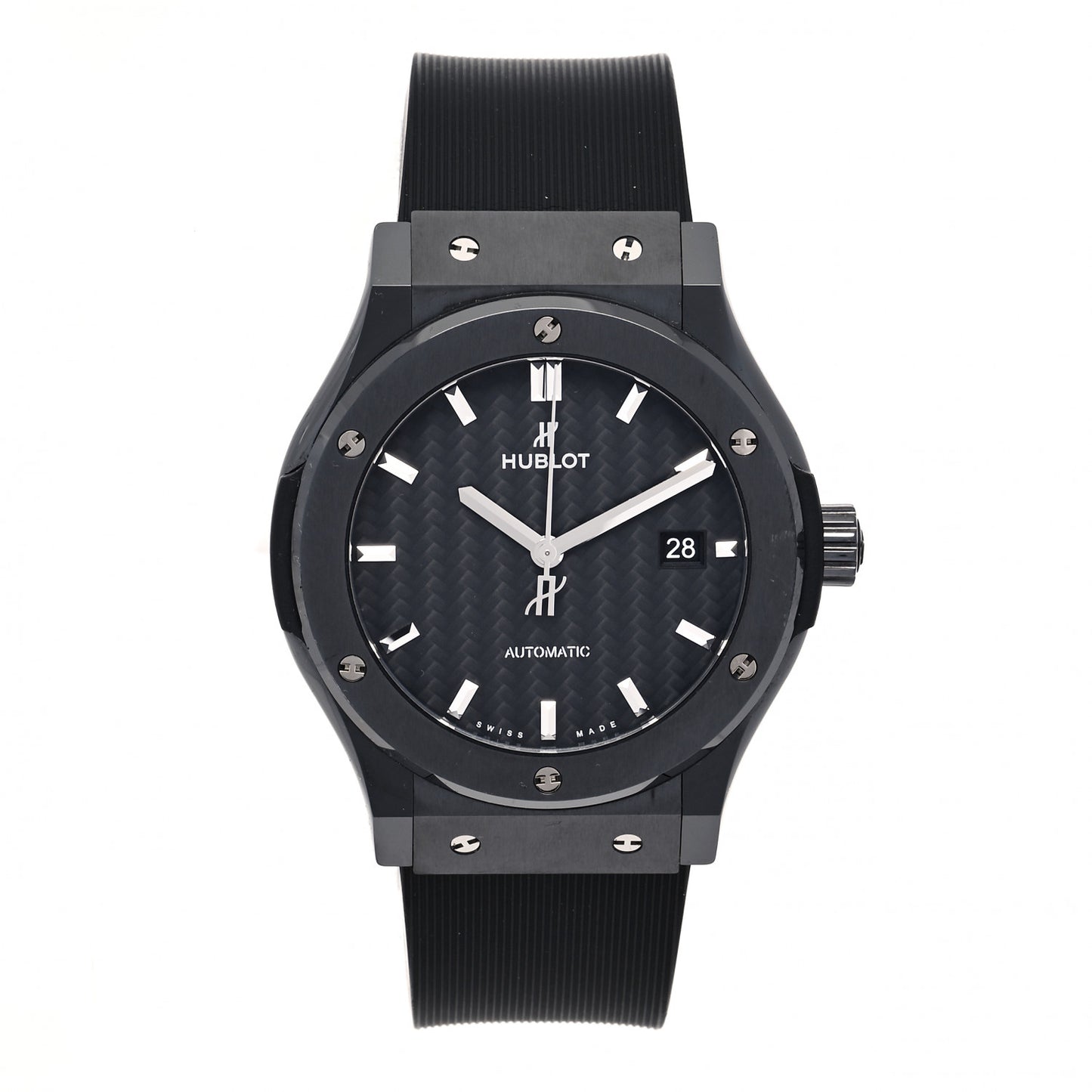 Ceramic Carbon 42mm Classic Fusion Black Magic Automatic Watch Black 542.CM.1771.RX
