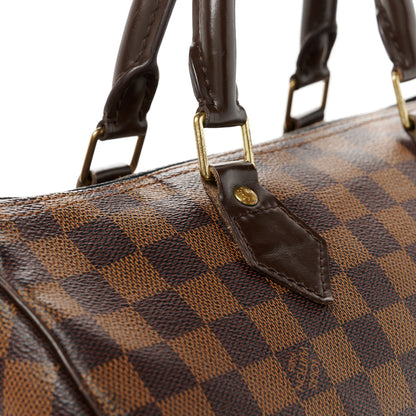 Louis Vuitton Damier Ebene Speedy 30 17 of 19