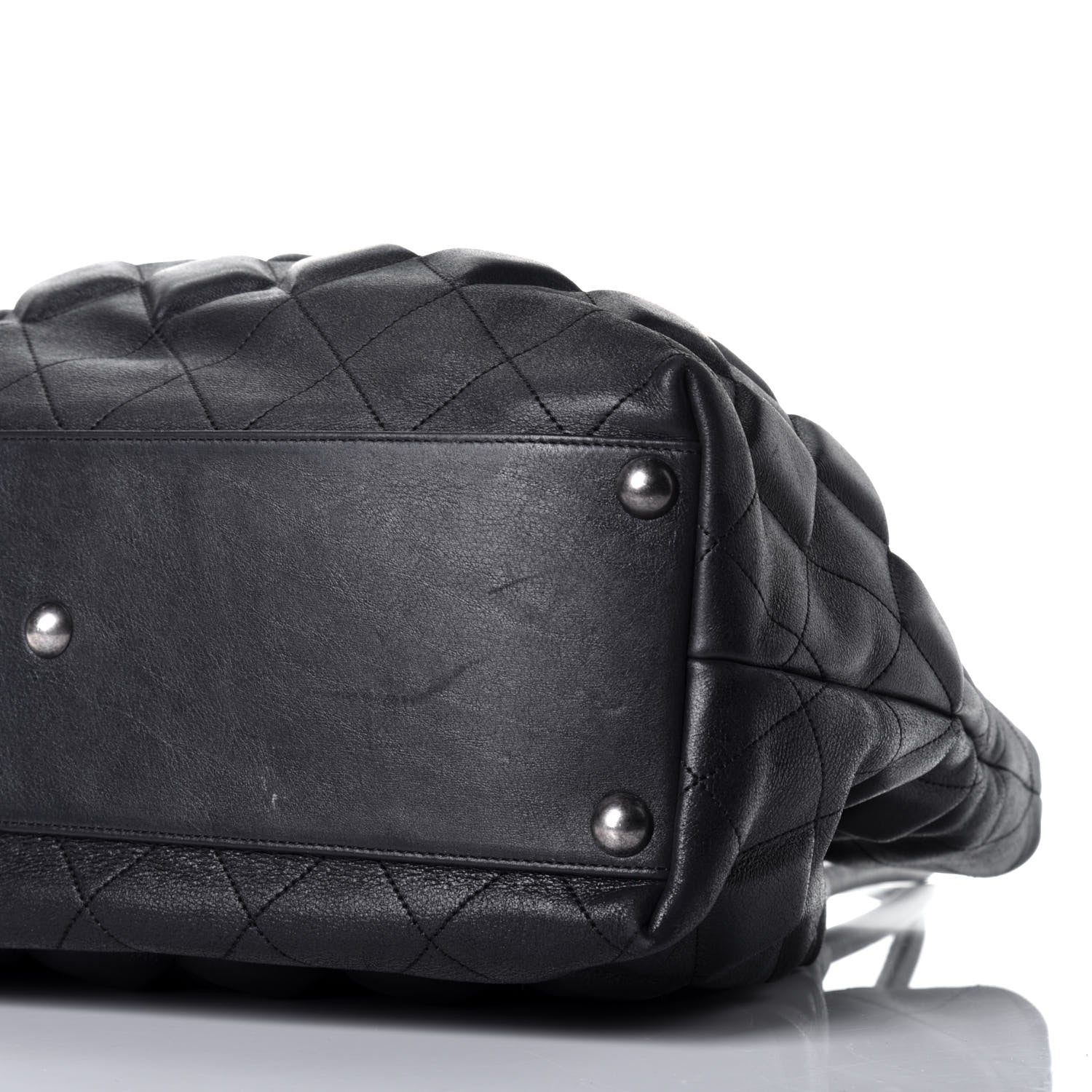 Chanel Calfskin Sloane Square Tote Black 9 of 9
