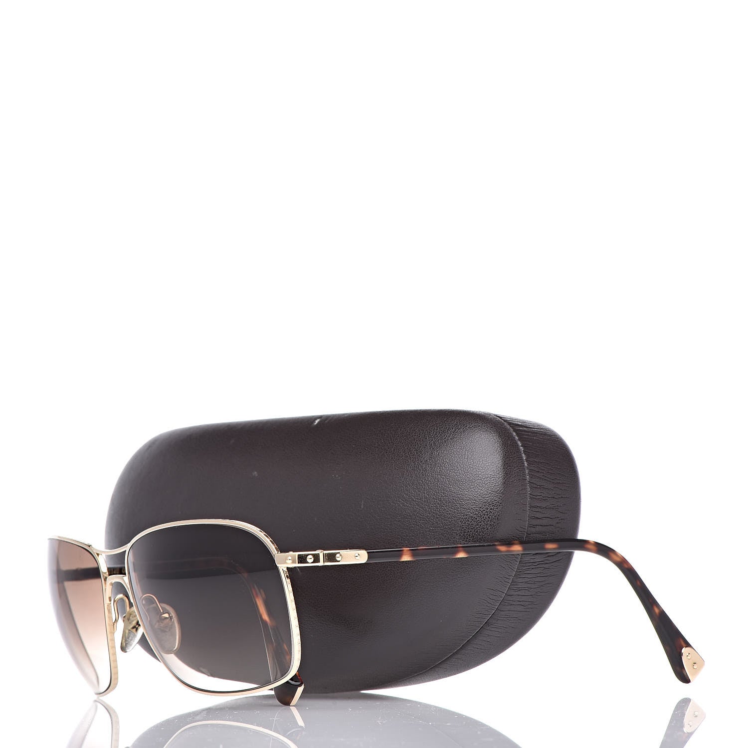 Louis Vuitton Conspiration Pilote Sunglasses Z0034U Gold 9 of 9