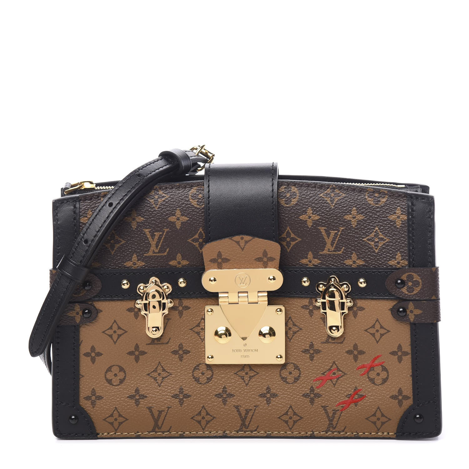 Louis Vuitton Reverse Monogram Trunk Clutch 1 of 9