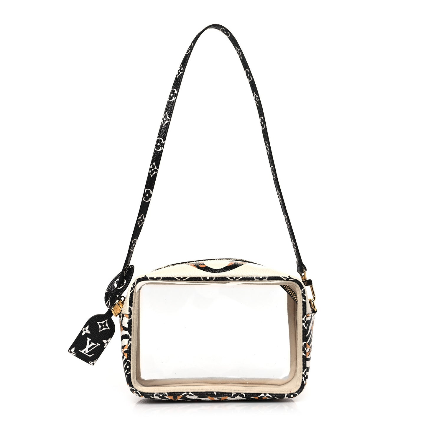 Monogram Giant Jungle Beach Pouch Ivory