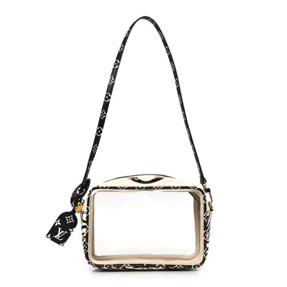 Louis Vuitton Monogram Giant Jungle Beach Pouch Ivory 1 of 10