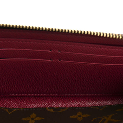 Louis Vuitton Monogram Clemence Wallet Fuchsia 5 of 7