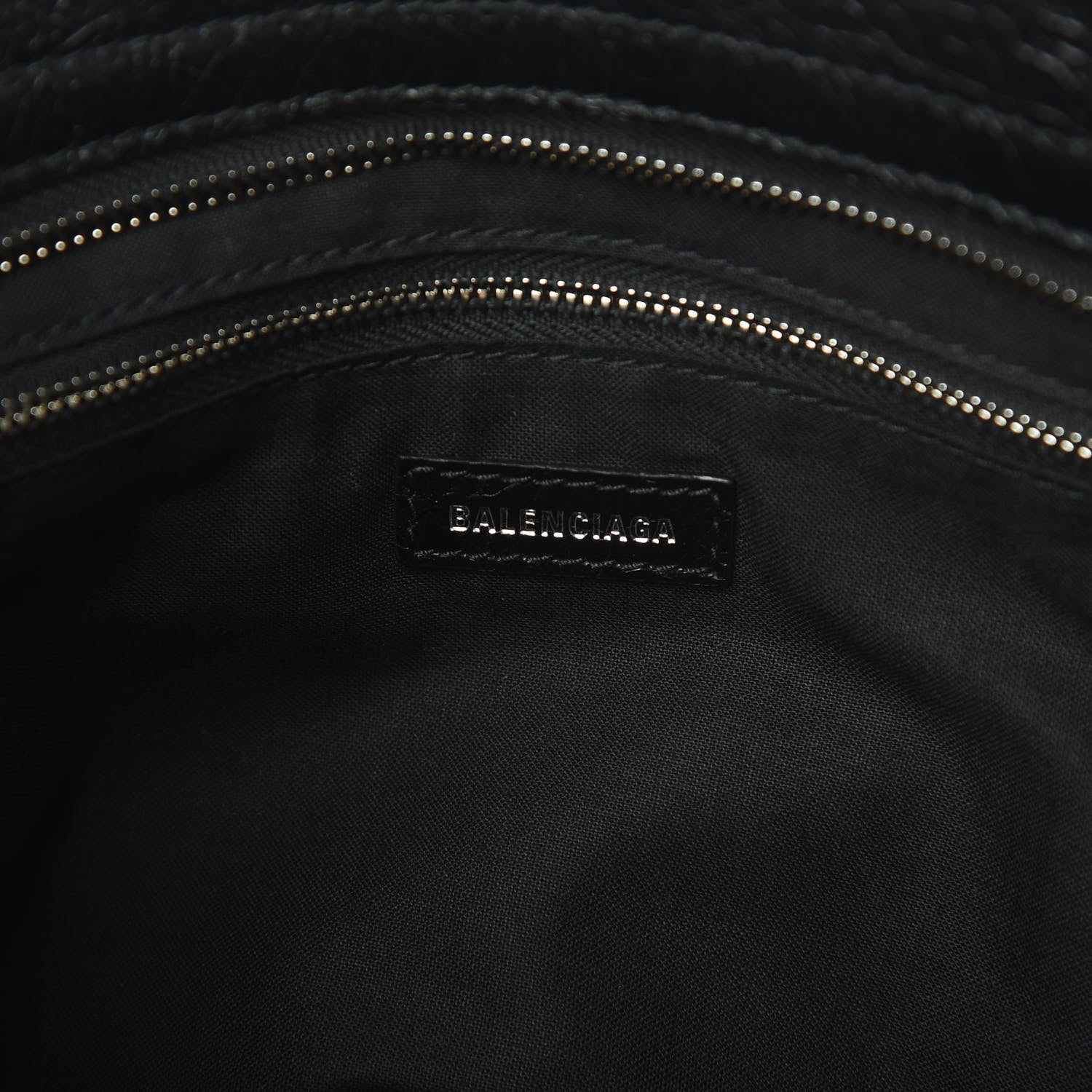 Balenciaga Agneau Classic Silver Hardware City Black 6 of 10