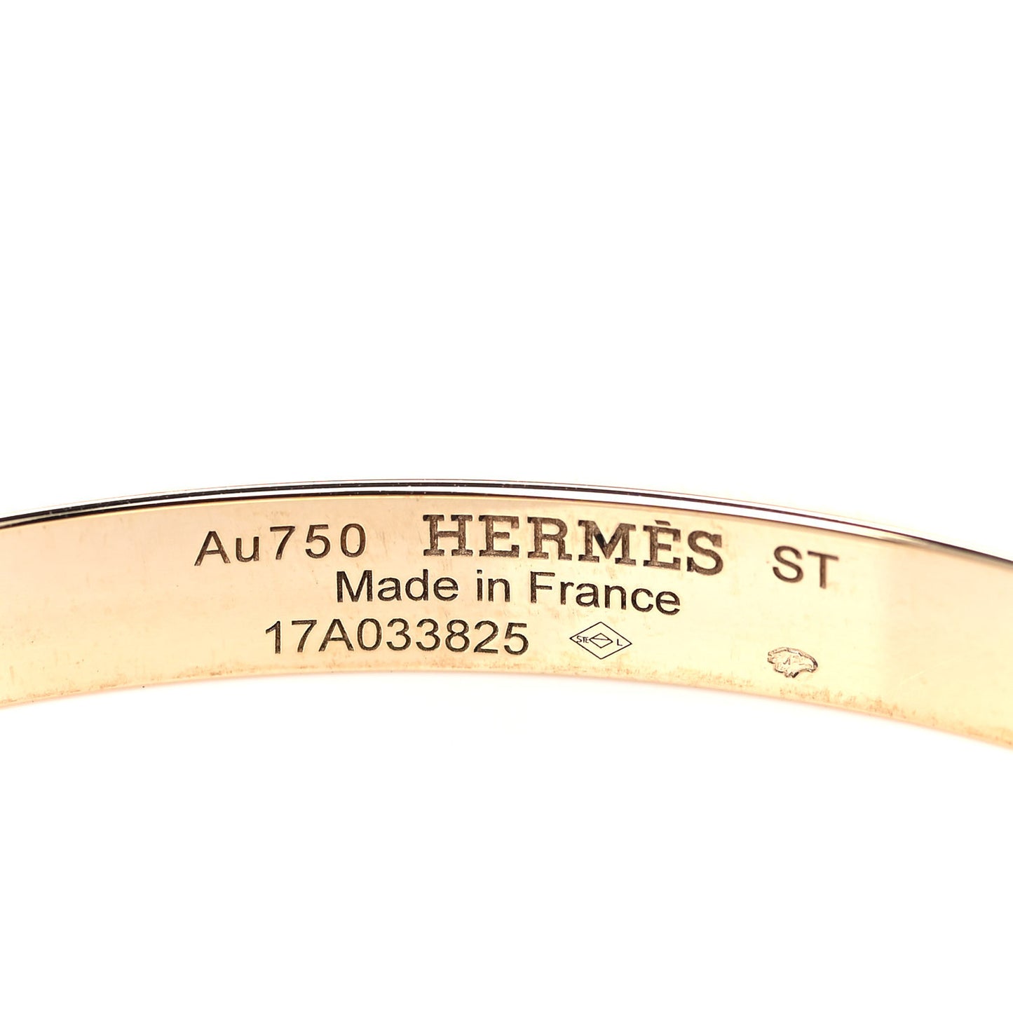18K Yellow Gold PM Collier De Chien Bracelet ST