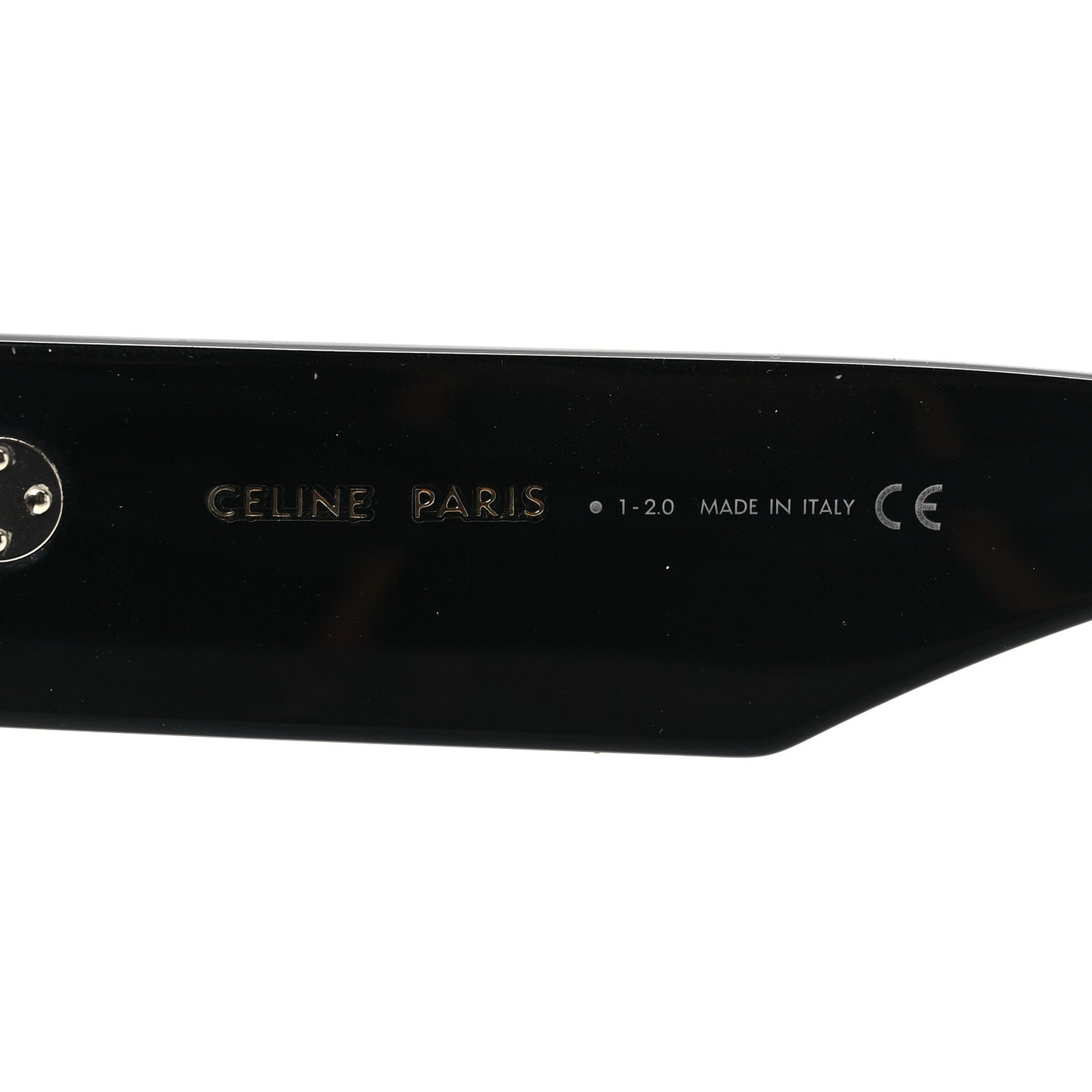 Acetate Flat Top Rectangular Sunglasses CL400921 Black