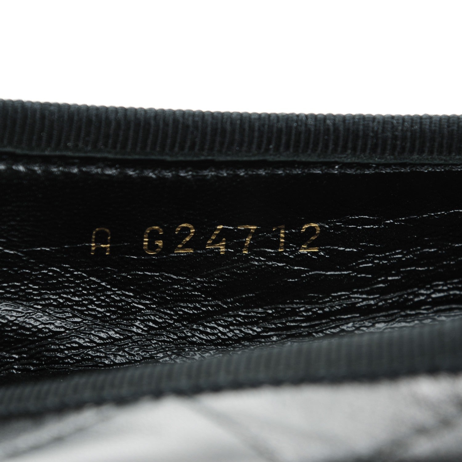 Chanel Lambskin Quilted Cambon Ballerina Flats 36.5 Black 8 of 9