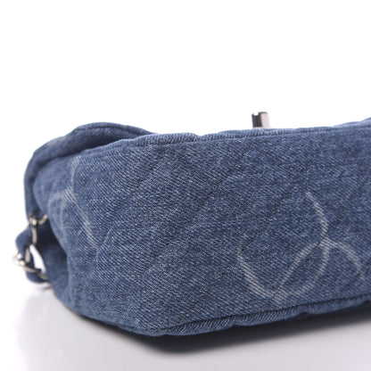 Chanel Denim CC Quilted Mini Square Flap Blue 8 of 11