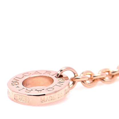 Bulgari 18K Rose Gold Mother of Pearl Carnelian BVLGARI BVLGARI Chain Bracelet 6 of 7