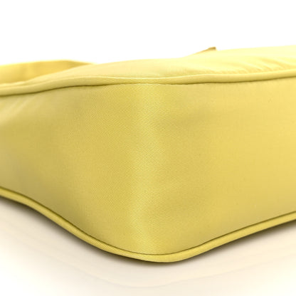 Prada Tessuto Nylon Saffiano Mini Re-Edition 2000 Bag Ananas 8 of 9