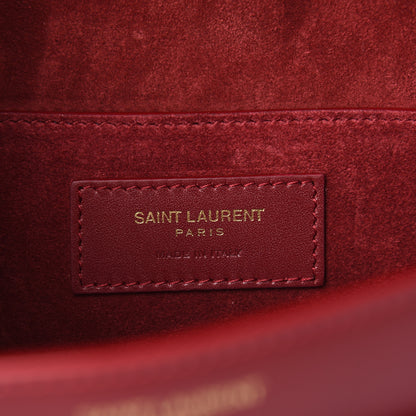 Saint Laurent Calfskin Betty Messenger Red 5 of 10