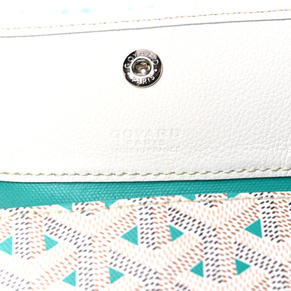 Goyard Goyardine Saint Louis Claire Voie GM White Opaline 6 of 8