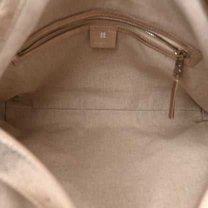 Givenchy Metallic Calfskin Medium Voyou Bag Dusty Gold 5 of 10