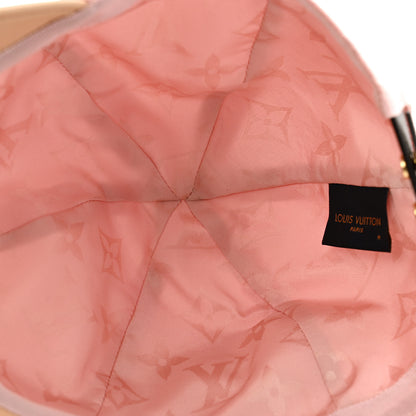 Louis Vuitton Polyester Silk Monogram LV Get Ready Cap M Pink 7 of 11