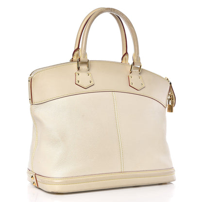 Louis Vuitton Suhali Lockit MM White 3 of 19
