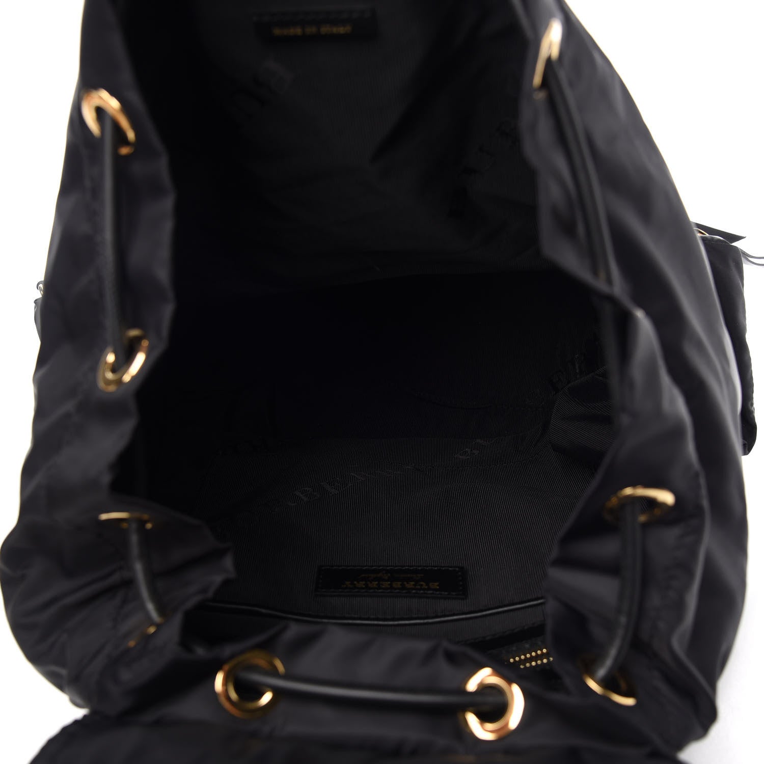 Burberry Nylon Large Rucksack Backpack Black 4 of 8