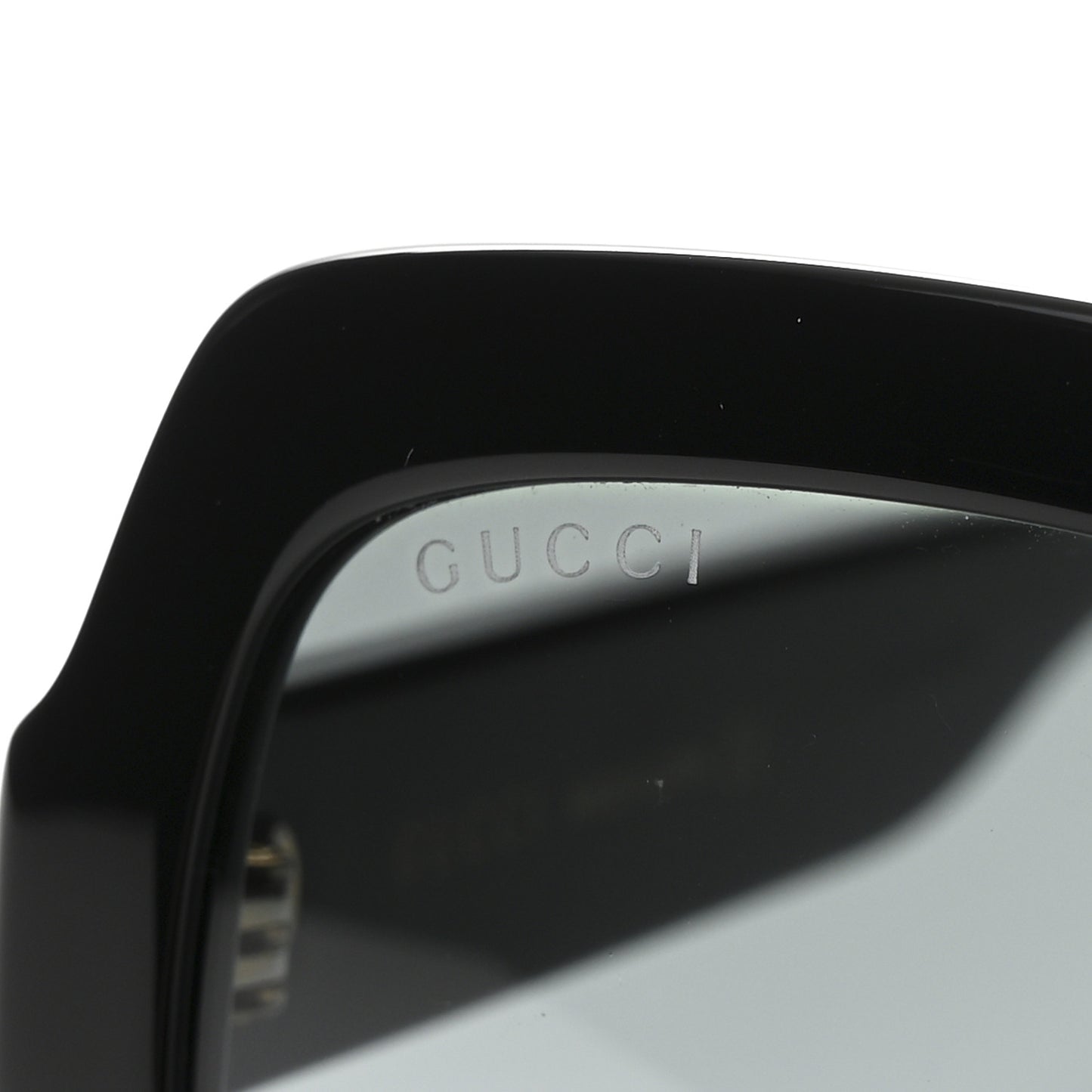 Acetate Square Frame Sunglasses GG0036S Black