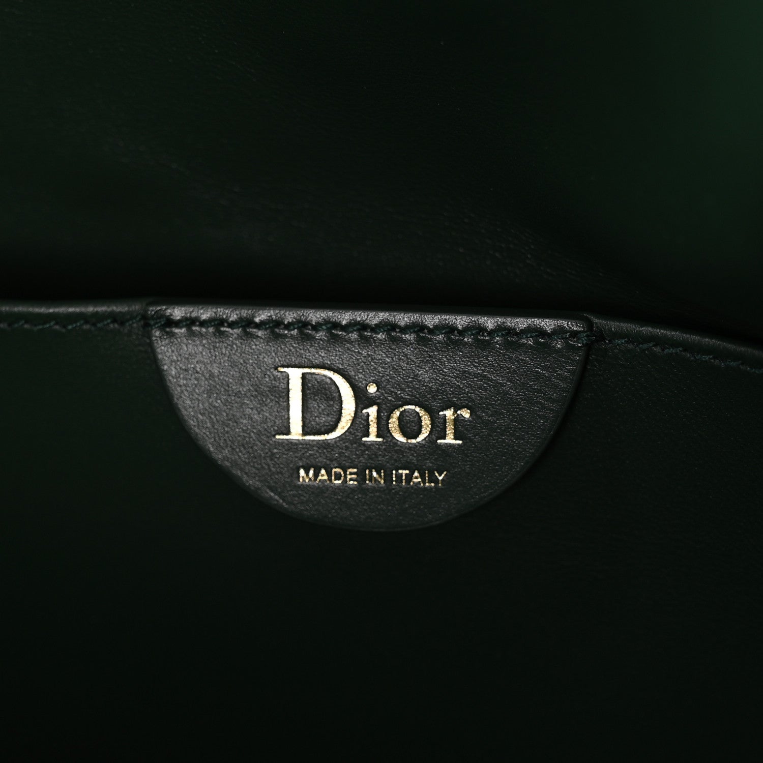 Christian Dior Calfskin Puffy Macrocannage Medium Dior Crunchy Bag  Forest Bloom 5 of 9