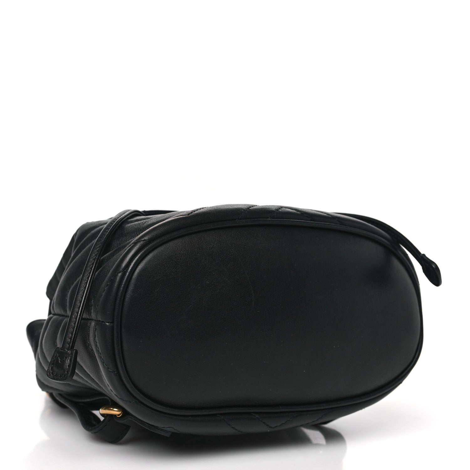 Gucci Calfskin Matelasse GG Marmont Flap Backpack Black 4 of 10