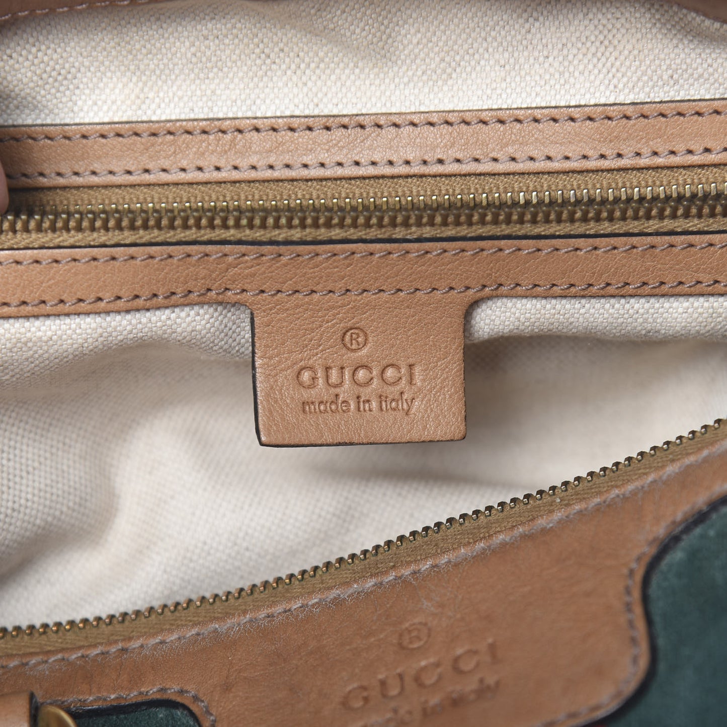 Monogram Web Medium Rania Top Handle Bag Sand