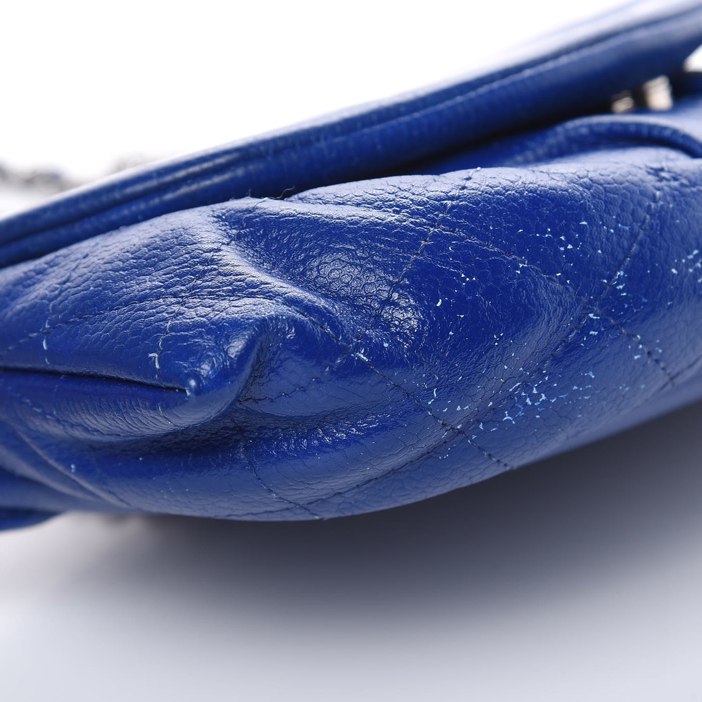 Caviar Half Moon Wallet On Chain WOC Blue