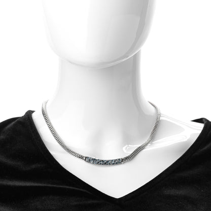 John Hardy Sterling Silver Blue Topaz Blue Zircon Classic Chain Necklace 2 of 4