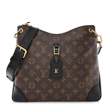Louis Vuitton Monogram Odeon MM Black 1 of 11