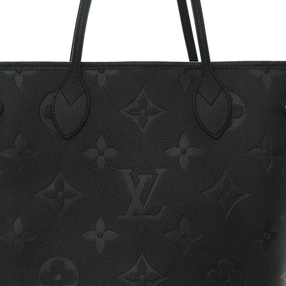 Louis Vuitton Empreinte Monogram Giant Neverfull MM Black 8 of 11