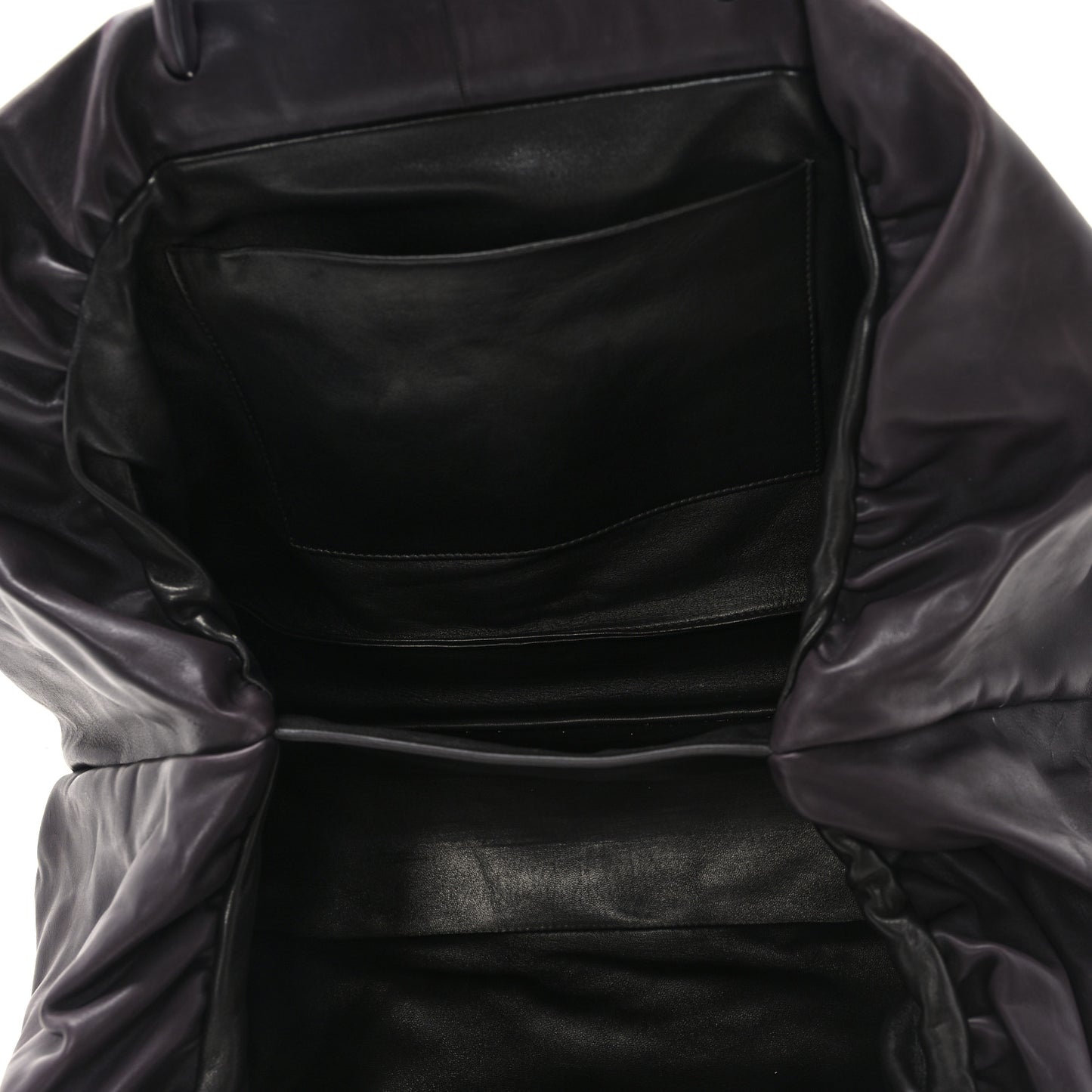 Nappa Elio Bourse Bag Wood Brown