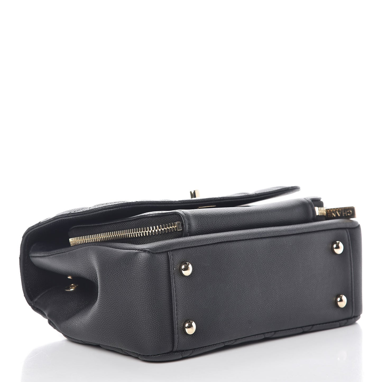 Caviar Quilted Medium Business Affinity Flap Black