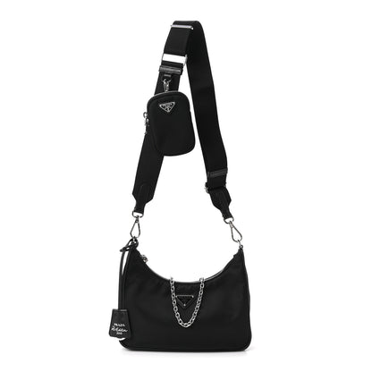 Prada Nylon Re-Edition 2005 Shoulder Bag Black 1 of 10