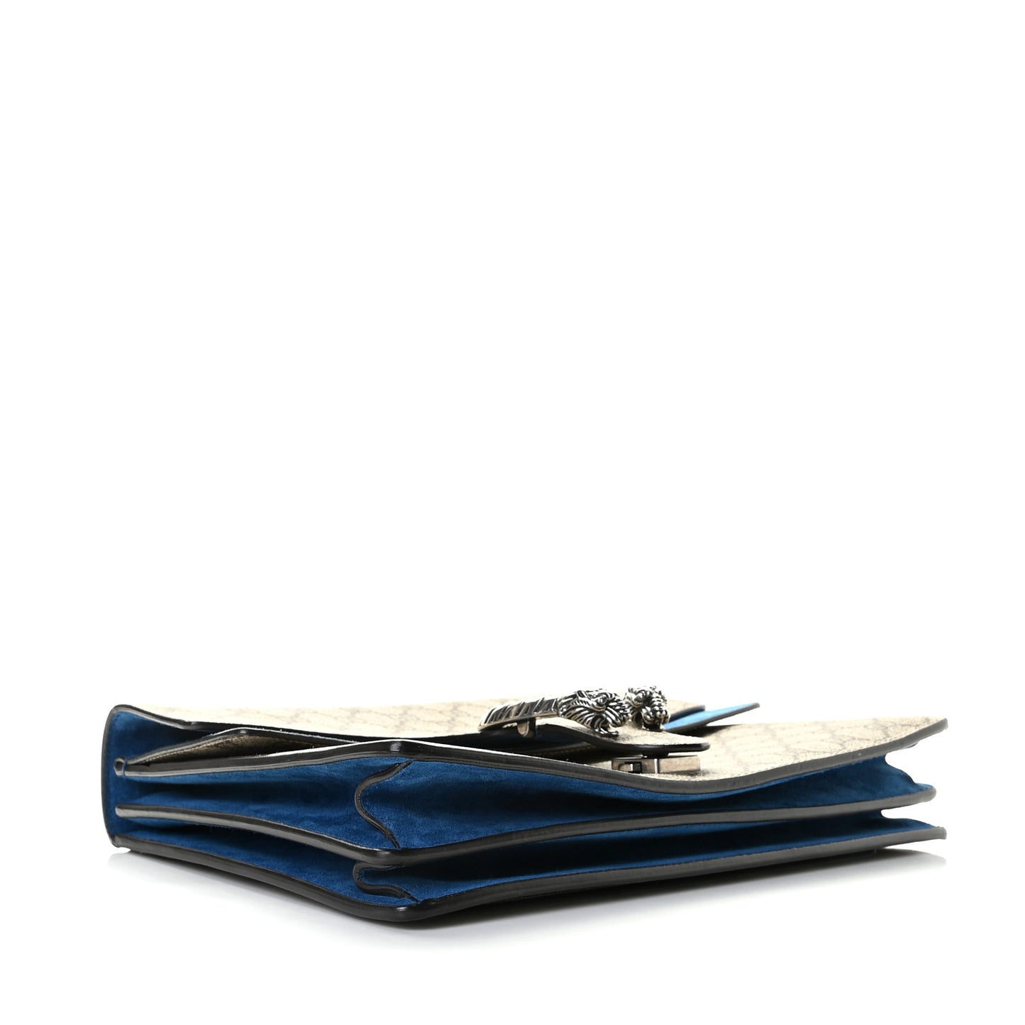 GG Supreme Monogram Medium Dionysus Shoulder Bag Blue
