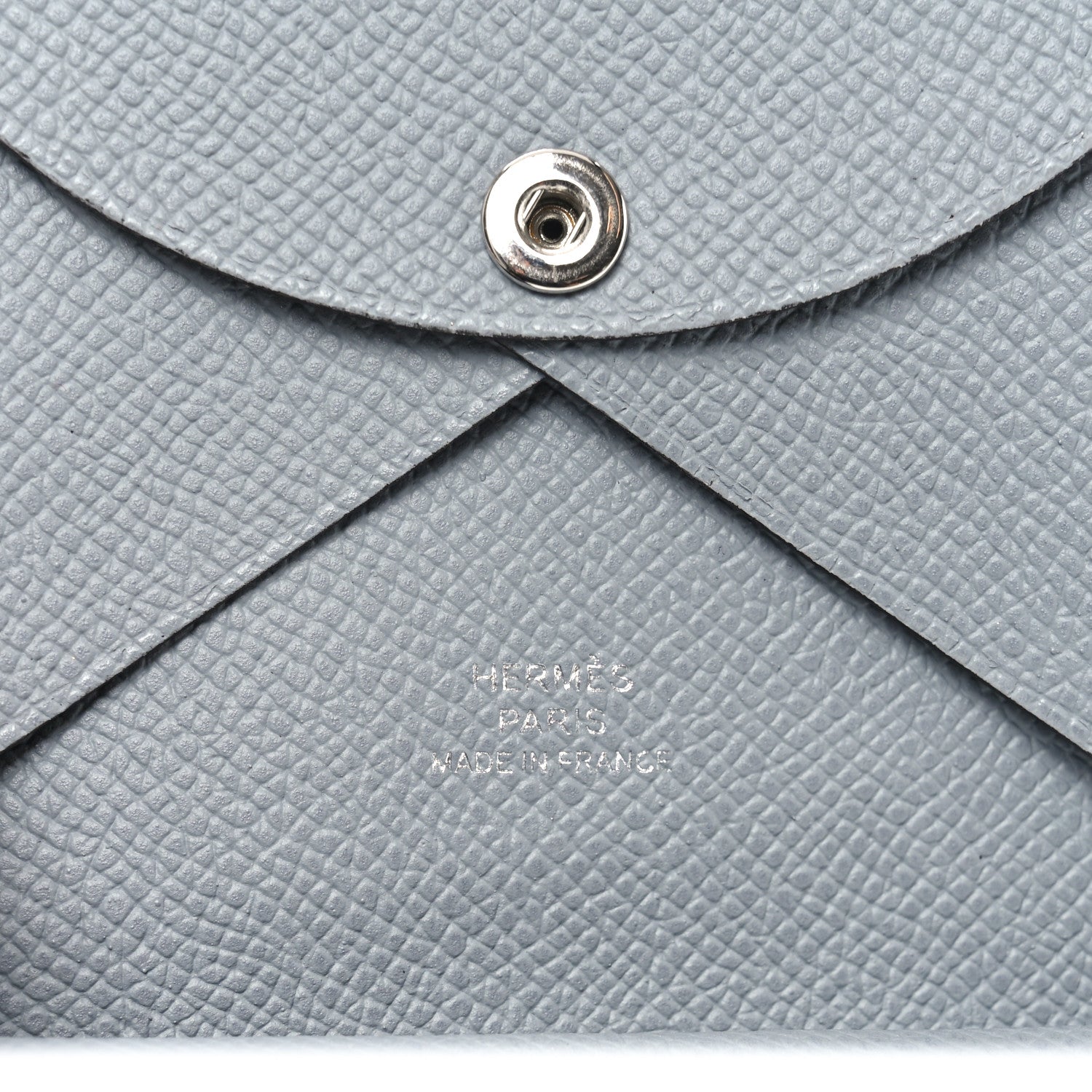 Hermes Epsom Calvi Duo Card Case Gris Pantin 6 of 7