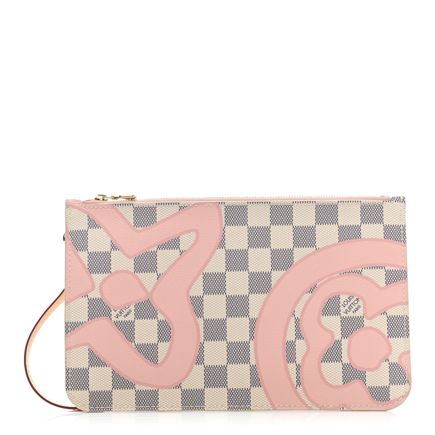 Louis Vuitton Damier Azur Tahitienne Neverfull MM Pochette 1 of 6