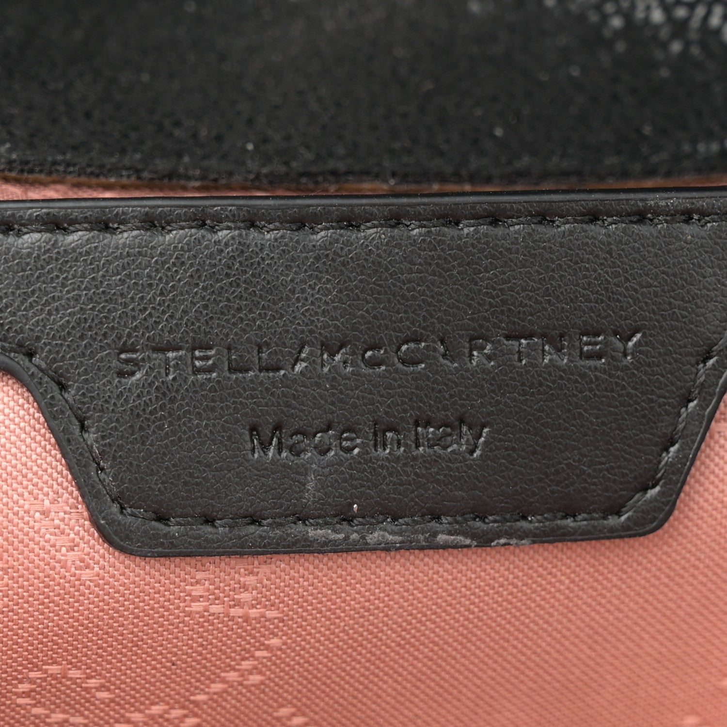 Stella McCartney Shaggy Deer Mini Falabella Crossbody Bag Black 6 of 9