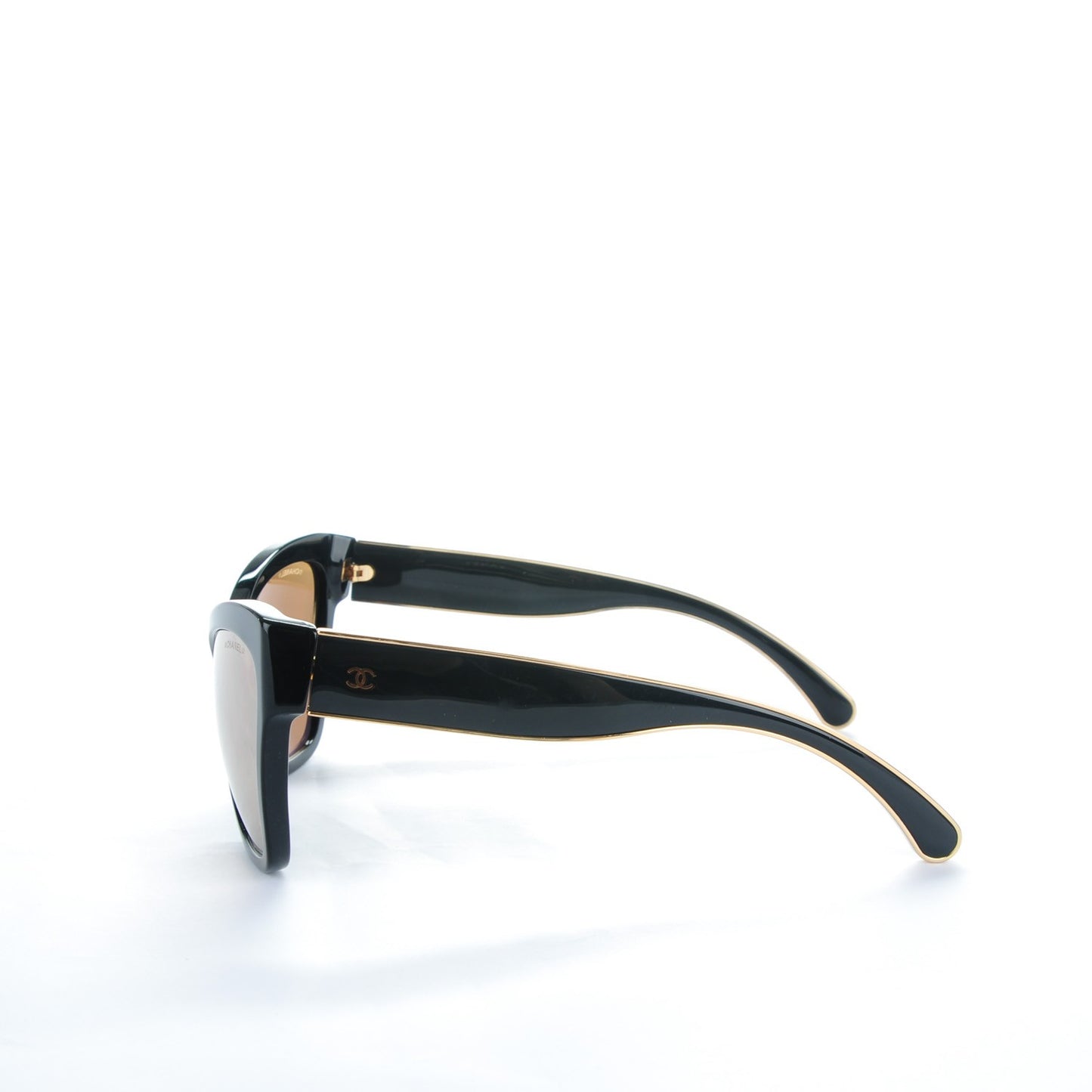 Acetate CC Cat Eye Sunglasses 5271 Black