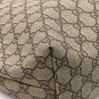 Gucci GG Plus Monogram Medium Signature Web Loop Tote Light Brown 17 of 18